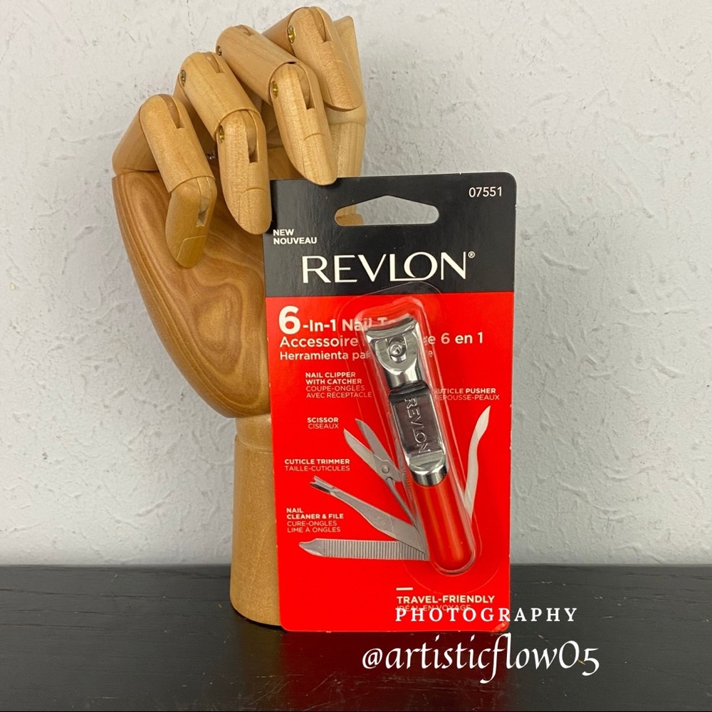 NEW! Revlon 6-in-1 Nail Tool
